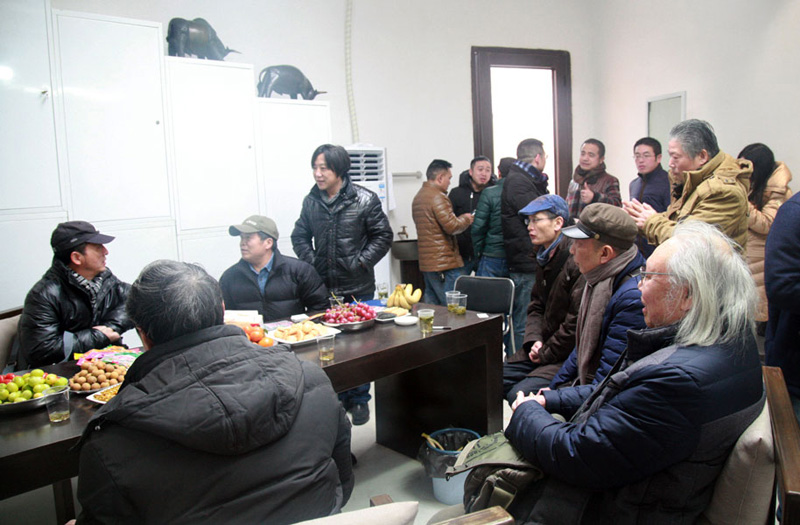 从文艺饭（的餐厅）到文艺范（的工作室）——湖南省雕塑艺委会年终聚会